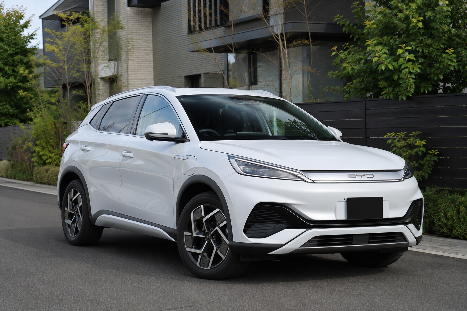 ヒョンデIONIQ 5電気自動車SUVのフロント外観イメージ