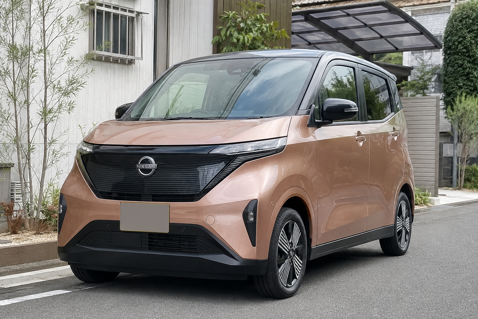 愛知県で購入を検討する軽電気自動車の日産サクラのイメージ画像