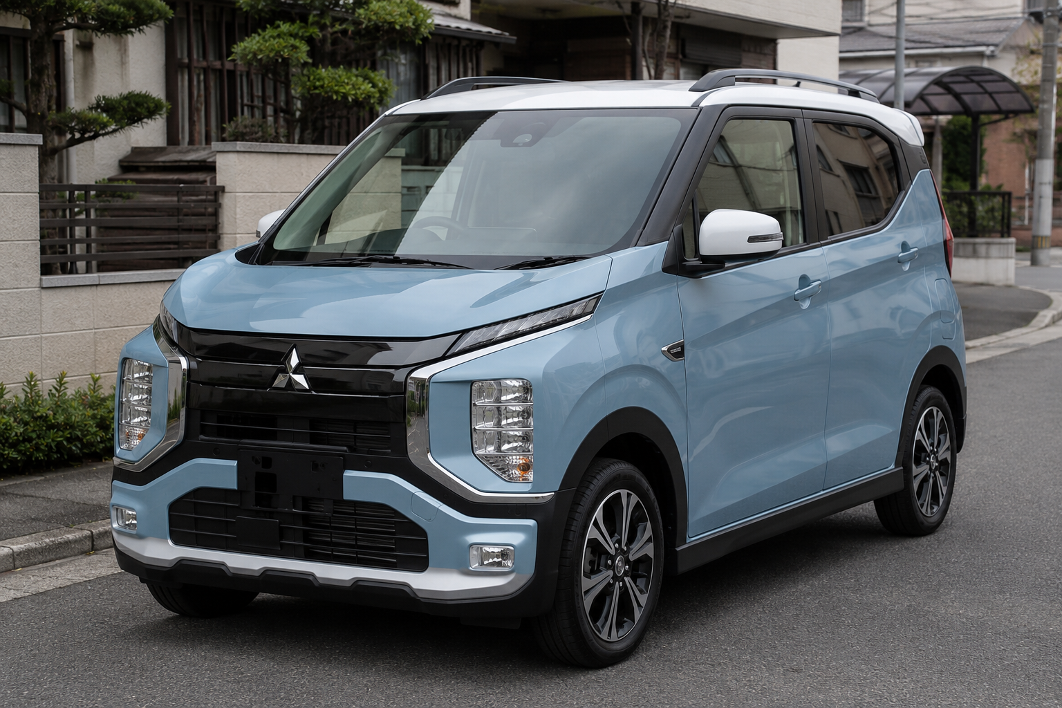 2026年の軽電気自動車となる三菱eKクロスEVのイメージ画像